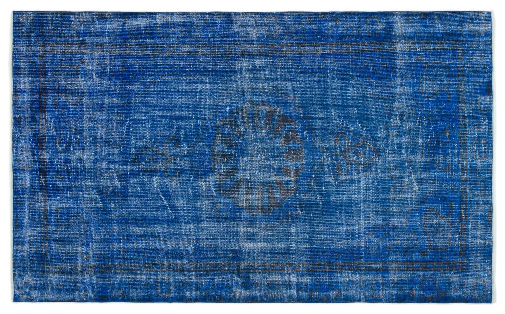 Apex Vintage Carpet Blue 19703 148 x 241 cm