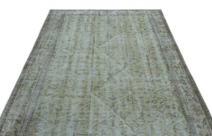Apex Vintage Carpet Blue 23016 176 x 270 cm
