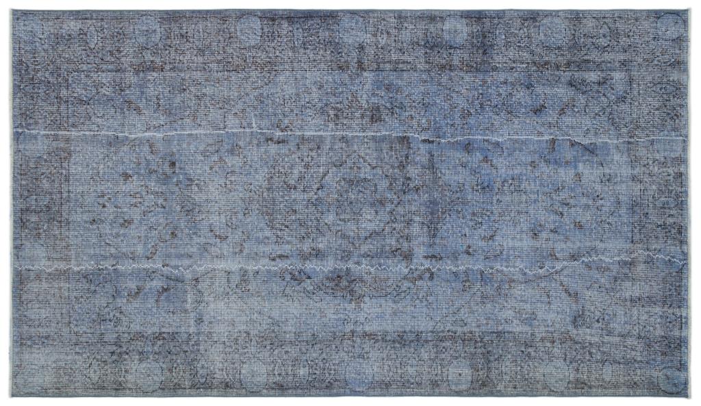 Apex Vintage Carpet Blue 23076 158 x 277 cm