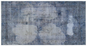 Apex Vintage Halı Mavi 23115 157 x 290 cm