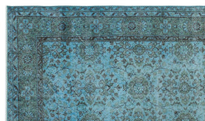 Apex Vintage Carpet Blue 23393 171 x 295 cm