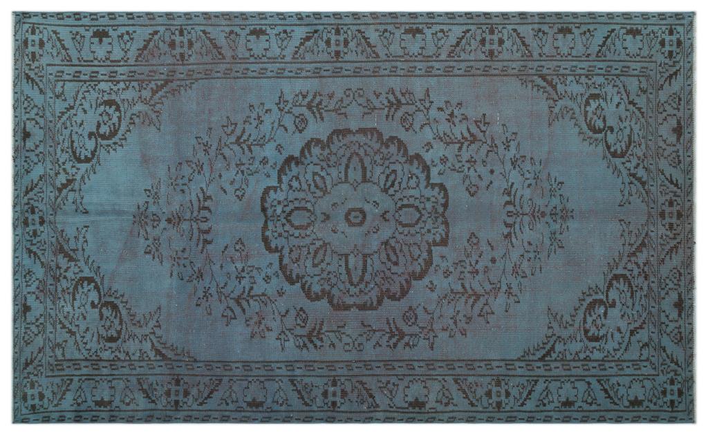 Apex Vintage Carpet Blue 23446 161 x 270 cm