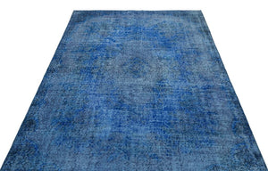 Apex Vintage Carpet Blue 23473 165 x 271 cm