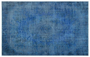 Apex Vintage Halı Mavi 23473 165 x 271 cm