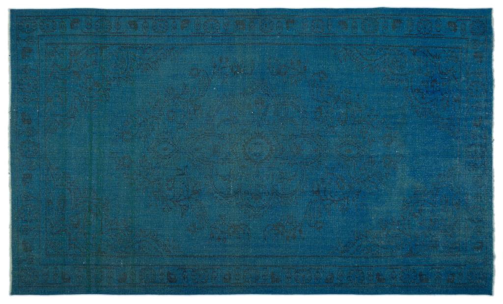 Apex Vintage Carpet Blue 23498 169 x 284 cm