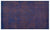 Apex Vintage Carpet Blue 23569 146 x 248 cm