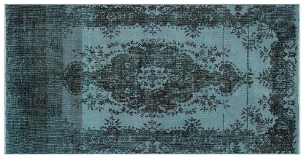 Apex Vintage Carpet Blue 23591 111 x 218 cm