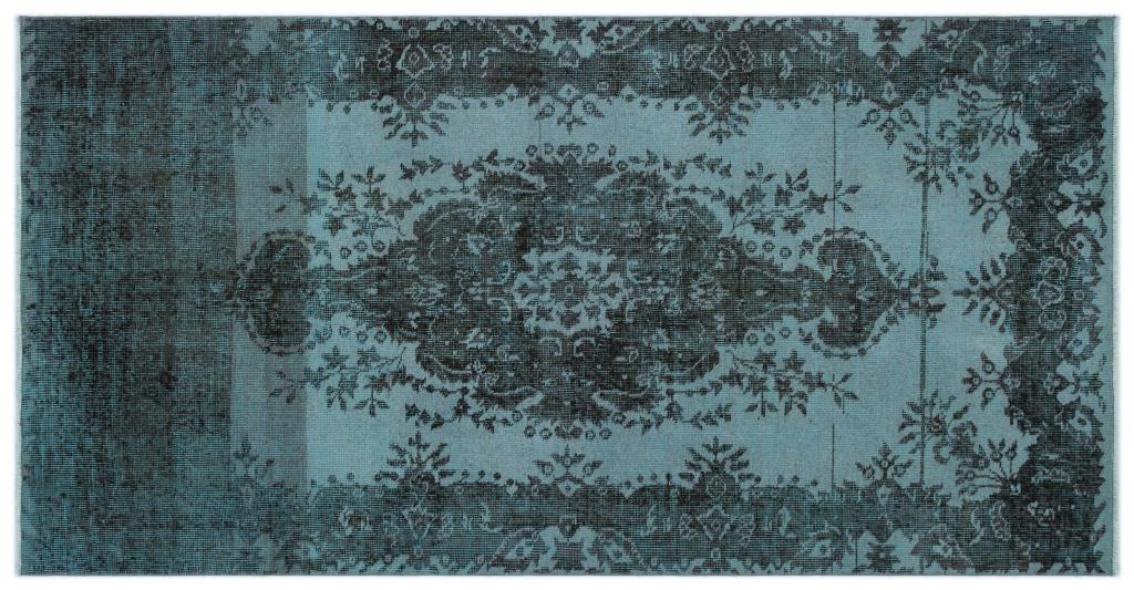 Apex Vintage Carpet Blue 23591 111 x 218 cm