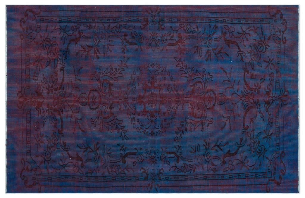 Apex Vintage Carpet Blue 23598 151 x 231 cm