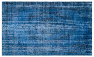 Apex Vintage Halı Mavi 23678 165 x 268 cm