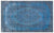 Apex Vintage Carpet Blue 23870 173 x 291 cm