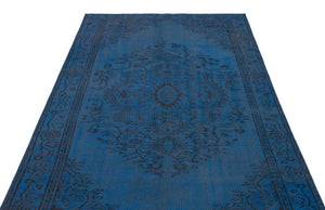 Apex Vintage Halı Mavi 23882 150 x 250 cm