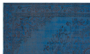 Apex Vintage Halı Mavi 23882 150 x 250 cm