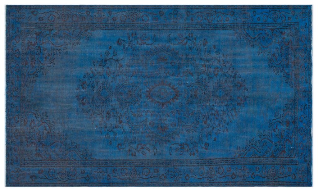 Apex Vintage Carpet Blue 23882 150 x 250 cm