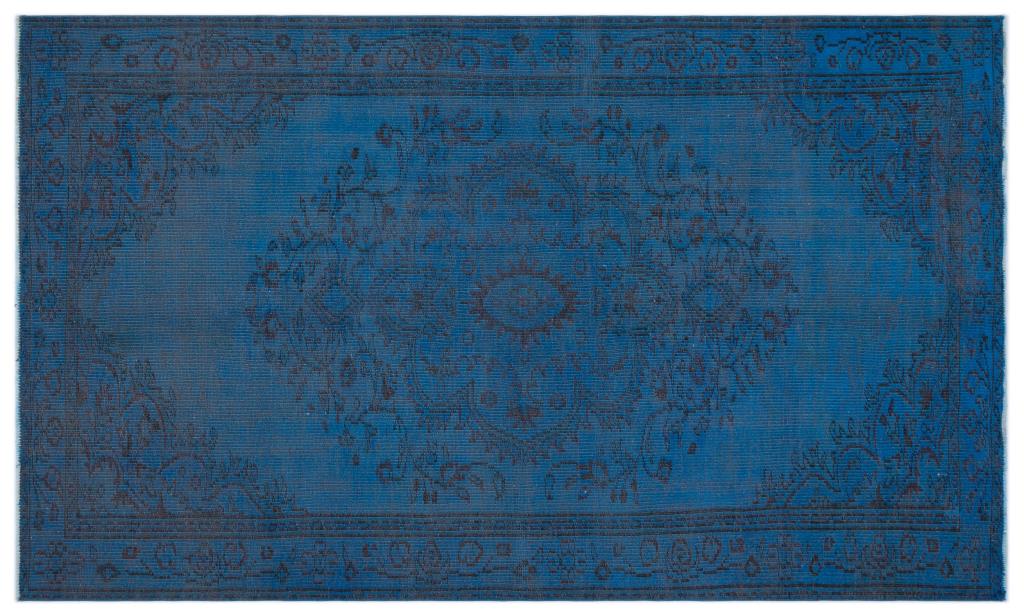 Apex Vintage Carpet Blue 23882 150 x 250 cm