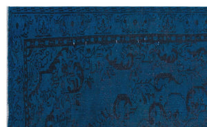 Apex Vintage Carpet Blue 23904 162 x 270 cm