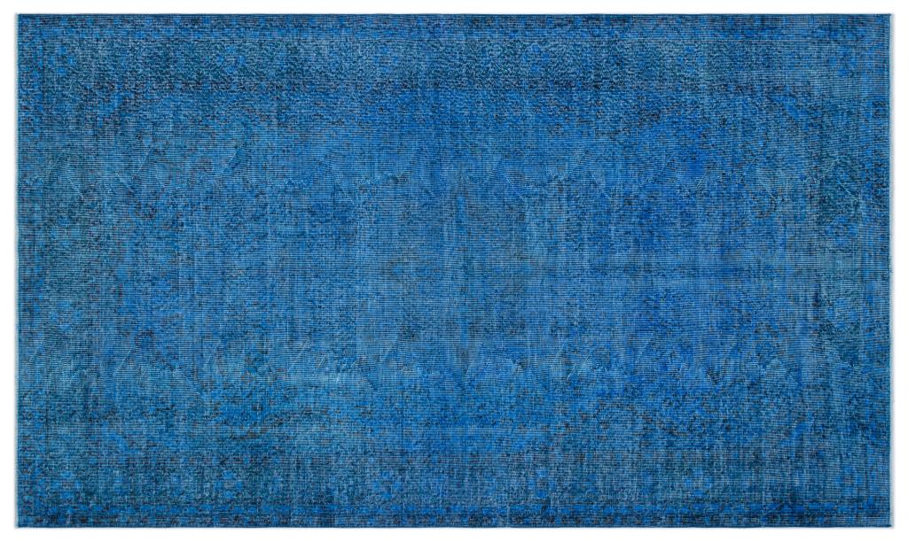 Apex Vintage Carpet Blue 23993 166 x 274 cm