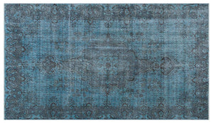 Apex Vintage Halı Mavi 24020 150 x 262 cm