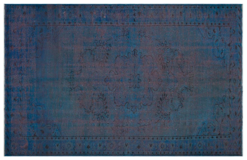 Apex Vintage Carpet Blue 24037 190 x 290 cm