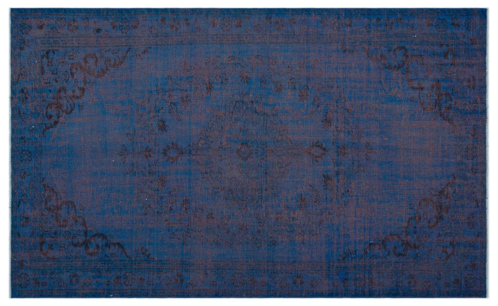 Apex Vintage Carpet Blue 24045 168 x 277 cm