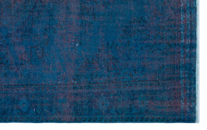 Apex Vintage Halı Mavi 25663 166 x 270 cm