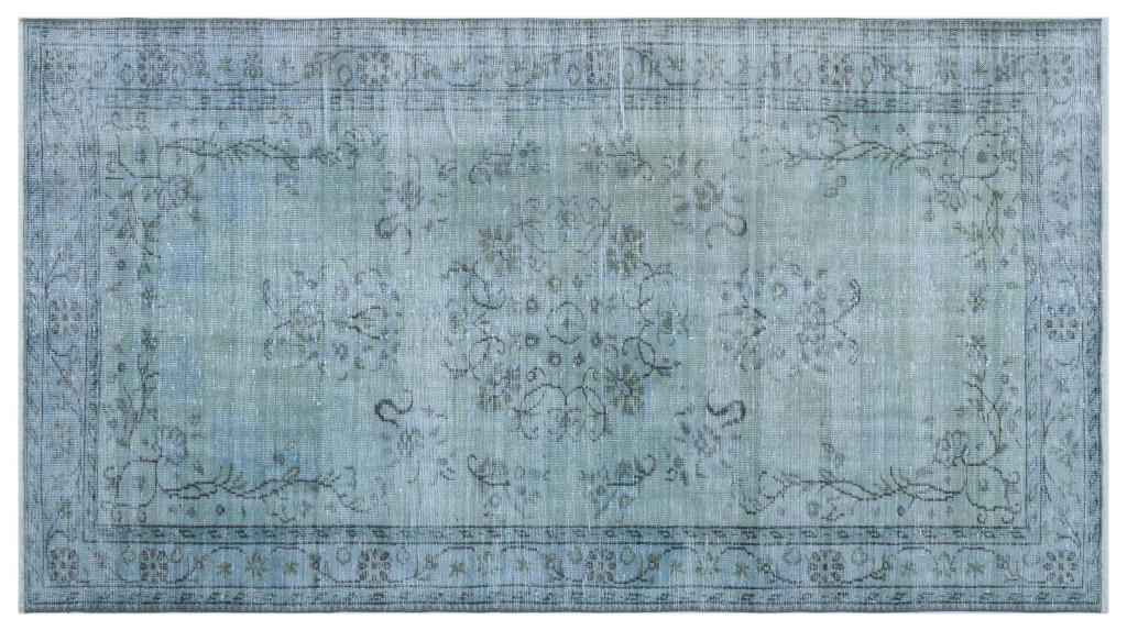 Apex Vintage Carpet Blue 25761 146 x 265 cm