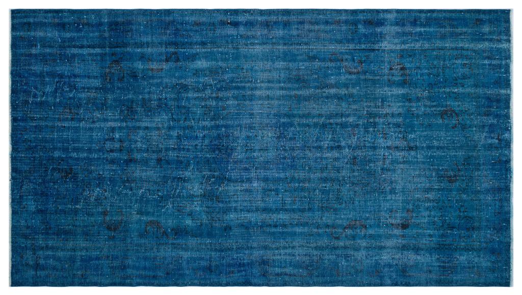 Apex Vintage Carpet Blue 25795 168 x 300 cm