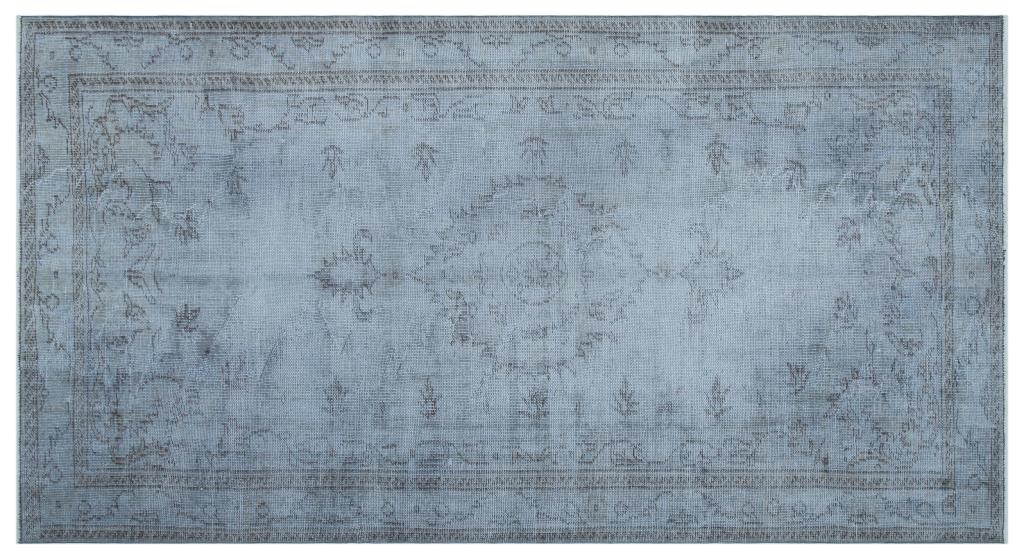 Apex Vintage Carpet Blue 25875 152 x 285 cm