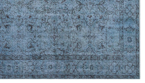 Apex Vintage Carpet Blue 26890 166 x 292 cm