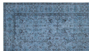 Apex Vintage Carpet Blue 26890 166 x 292 cm