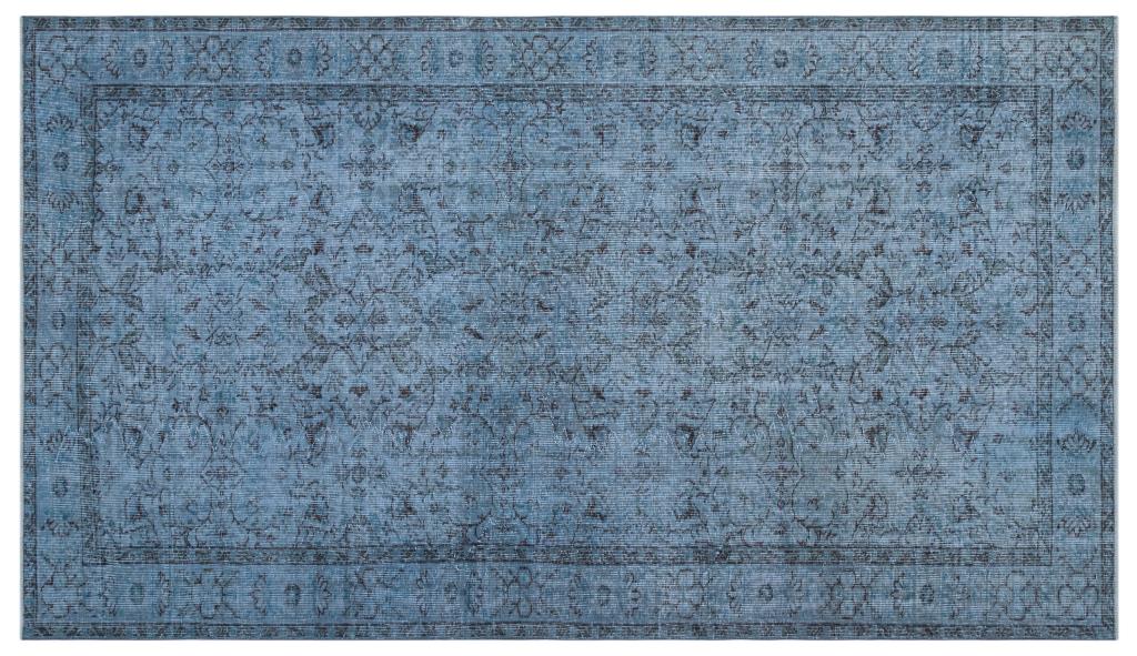 Apex Vintage Carpet Blue 26890 166 x 292 cm