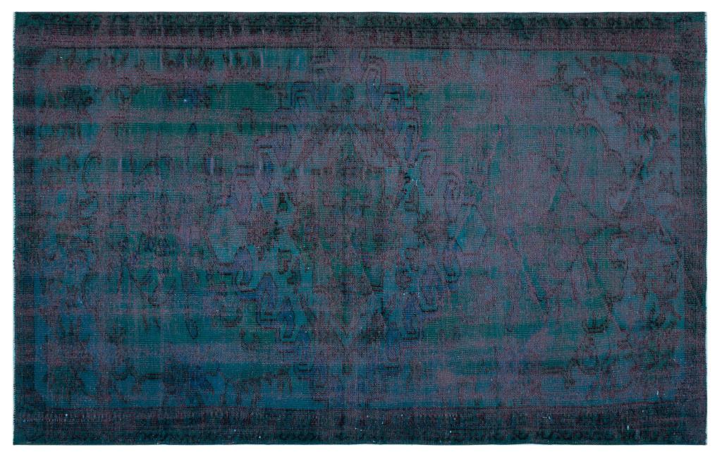 Apex Vintage Carpet Blue 27004 176 x 270 cm