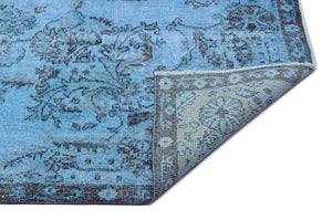 Apex Vintage Carpet Blue 27180 177 x 292 cm