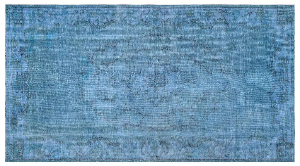 Apex Vintage Carpet Blue 27301 143 x 256 cm