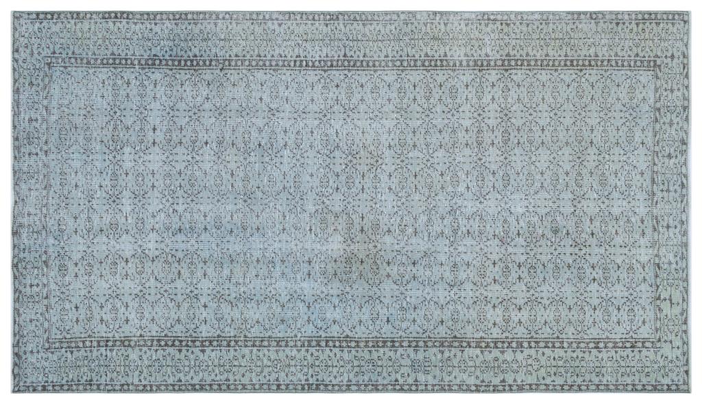 Apex Vintage Carpet Blue 27407 158 x 280 cm