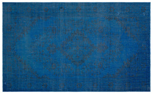 Apex Vintage Halı Mavi 27887 177 x 289 cm