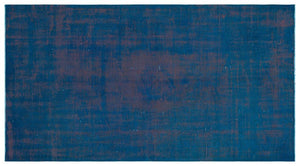 Apex Vintage Carpet Blue 28052 143 x 257 cm