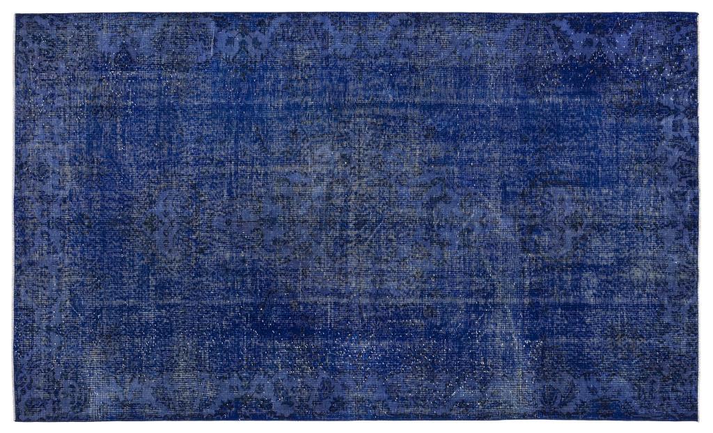 Apex Vintage Carpet Blue 8621 169 x 283 cm