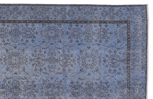 Apex Vintage Halı Mavi 8675 168 x 312 cm