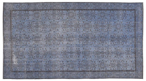 Apex Vintage Halı Mavi 8675 168 x 312 cm