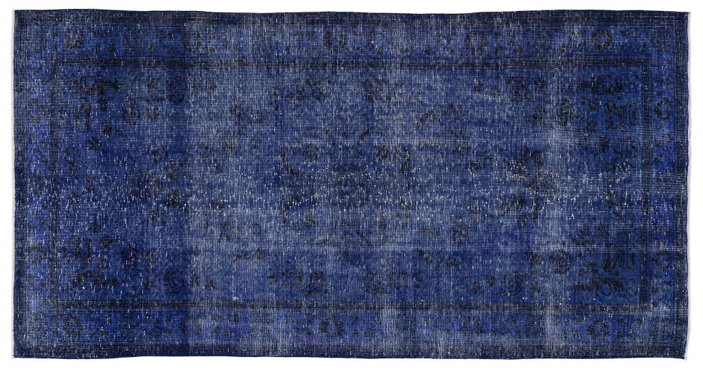 Apex Vintage Carpet Blue 8705 147 x 287 cm