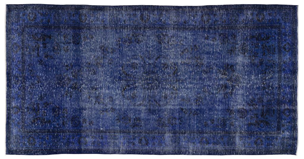 Apex Vintage Carpet Blue 8705 147 x 287 cm