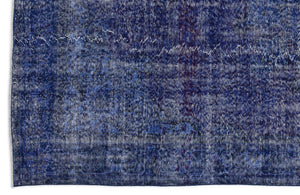 Apex Vintage Carpet Blue 9044 193 x 300 cm