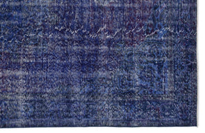 Apex Vintage Carpet Blue 9044 193 x 300 cm