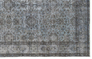 Apex Vintage Carpet Blue 9882 163 x 291 cm