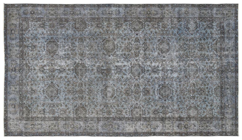Apex Vintage Carpet Blue 9882 163 x 291 cm