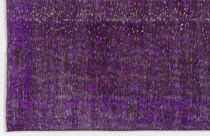 Apex Vintage Carpet Purple 6903 150 x 280 cm