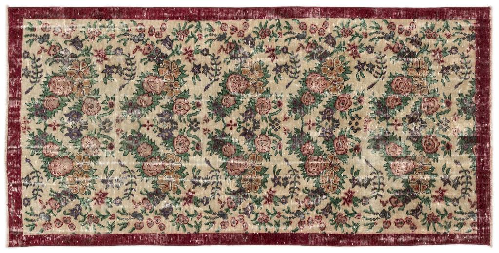 Apex Vintage Carpet Naturel 12392 107 x 219 cm