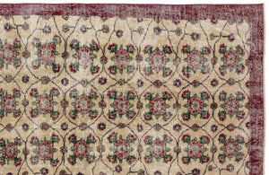 Apex Vintage Carpet Naturel 12393 107 x 200 cm