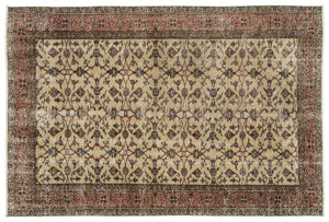 Apex Vintage Carpet Naturel 12821 163 x 245 cm